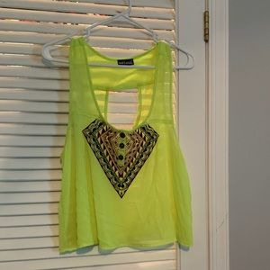Wet Seal neon tank top
